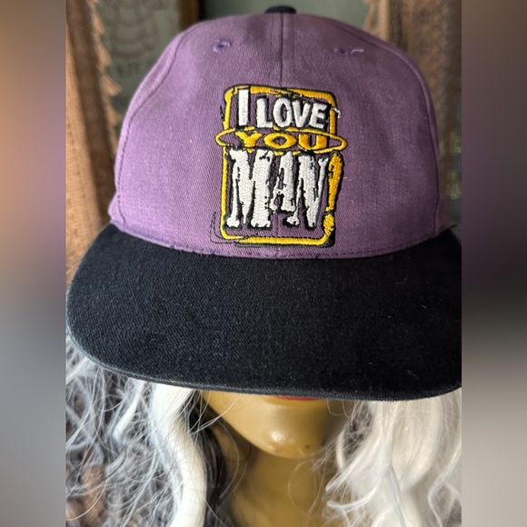 RARE VTG \'I Love You Man\' Hat 1 of 2